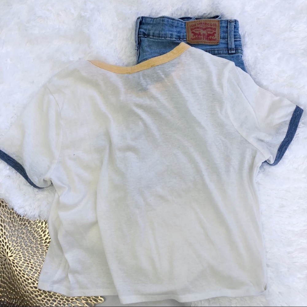 Pineapples are in my Head Custom Patch Crop Top - Picture 3 of 5